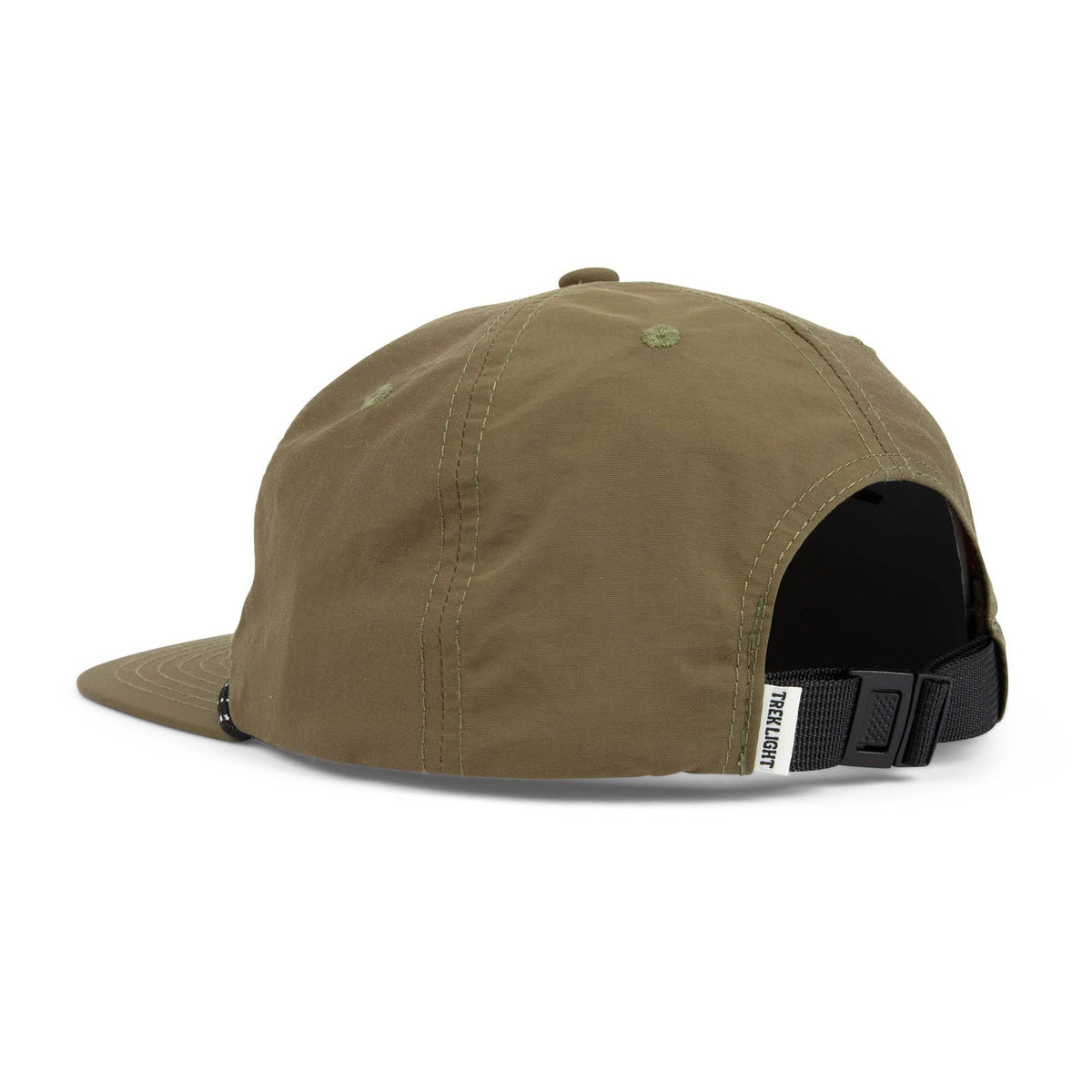 Nylon Snapback Hat | Trout | Olive Green