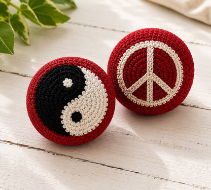 Handmade Crochet Hacky Sack - Assorted Colors