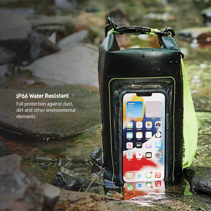 Pelican Marine Water Resistant 2L Dry Bag (Black/Yellow)