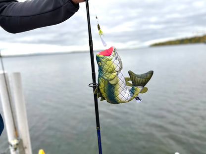 Fighting Bass Lined Dog Toy