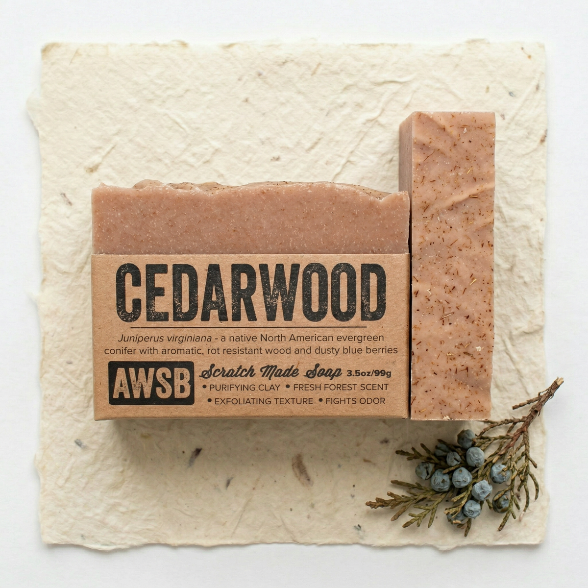 Bar Soap - Cedarwood