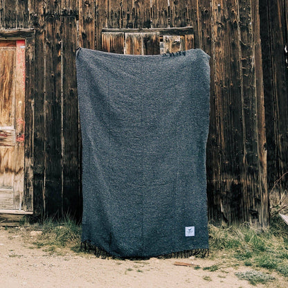 Handwoven Throw Blanket | Greyson | Recycled