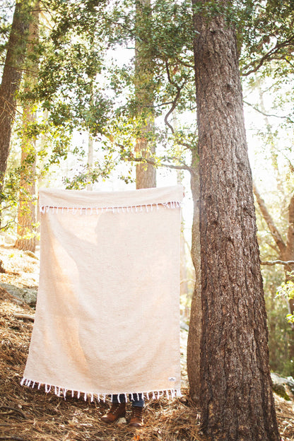 Handwoven Throw Blanket | Huntington | Recycled