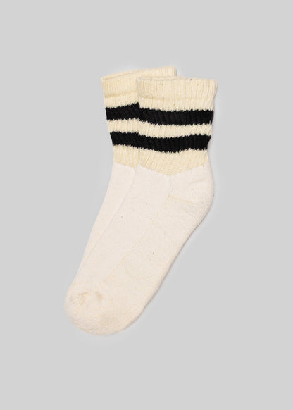 The Mono Stripe Quarter Crew