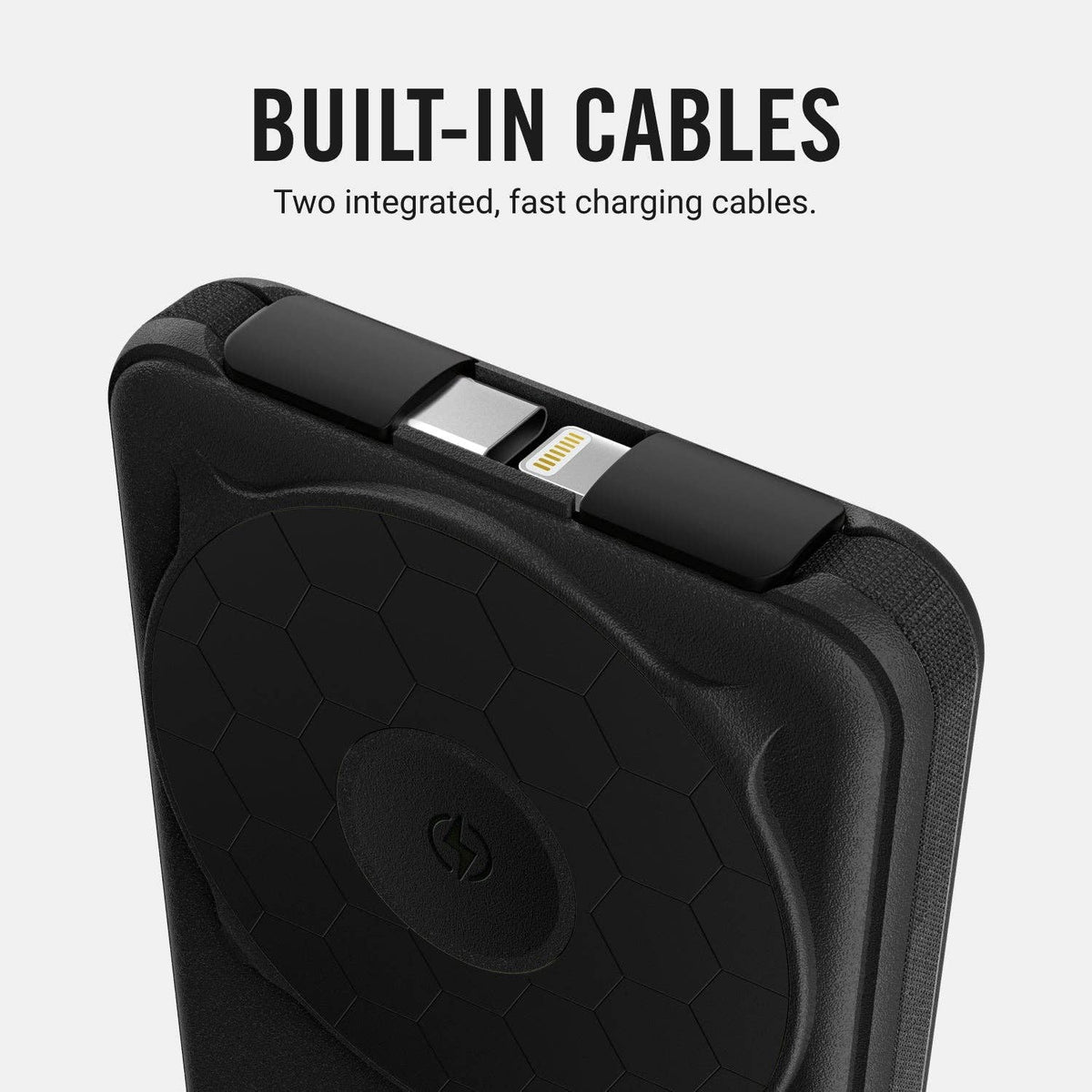 Ridge Power Bank - 10k mAh - Matte Black