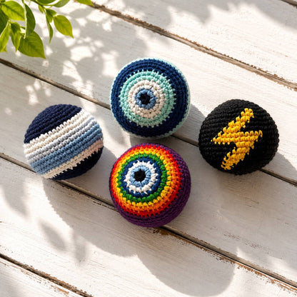 Handmade Crochet Hacky Sack - Assorted Colors