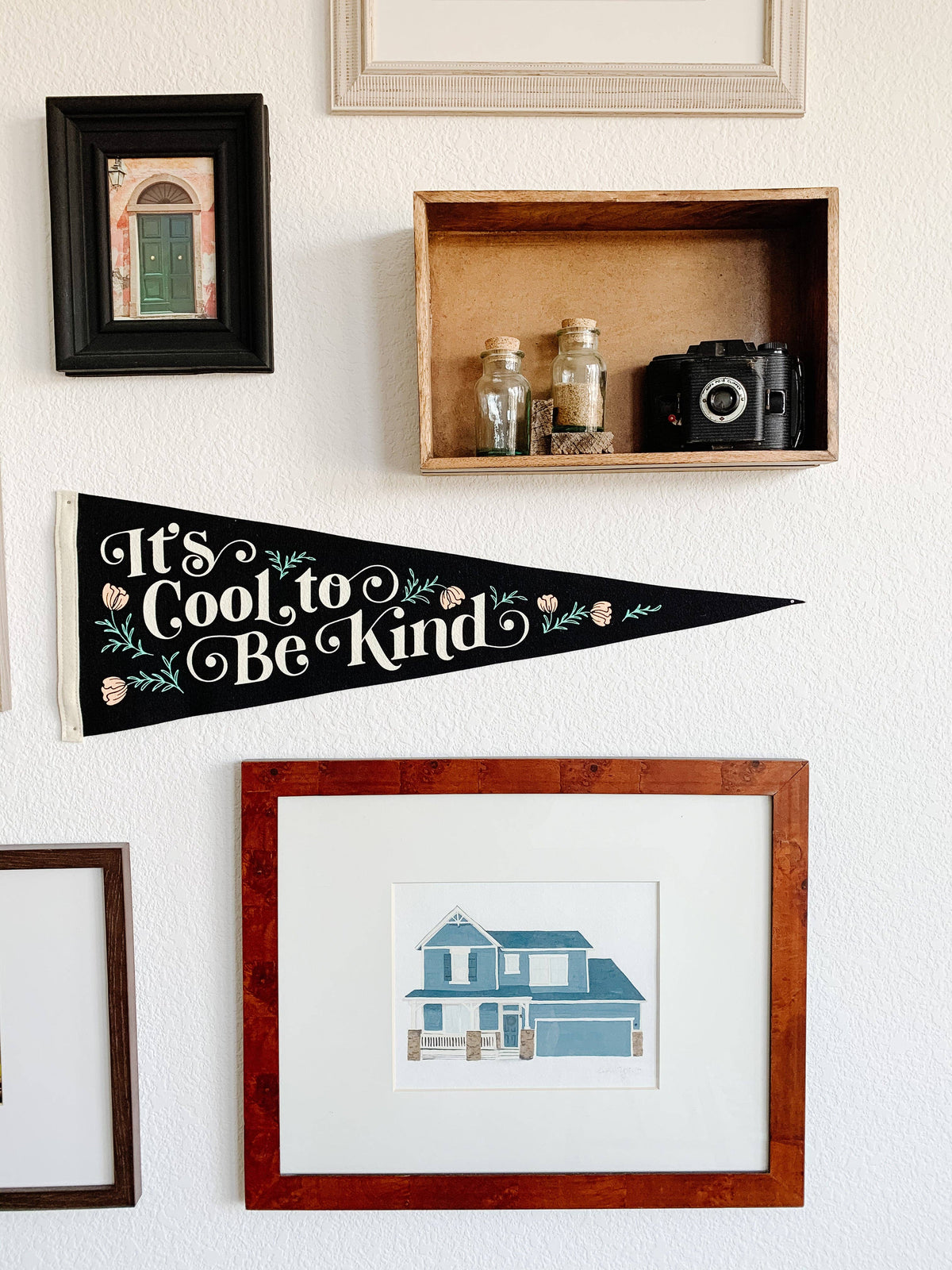 It's Cool To Be Kind Pennant • Everyday Hooray x Oxford Pennant Original
