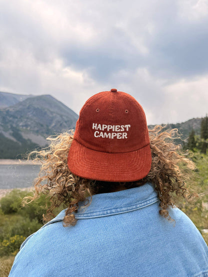 Corduroy Snapback Hat | Happiest Camper