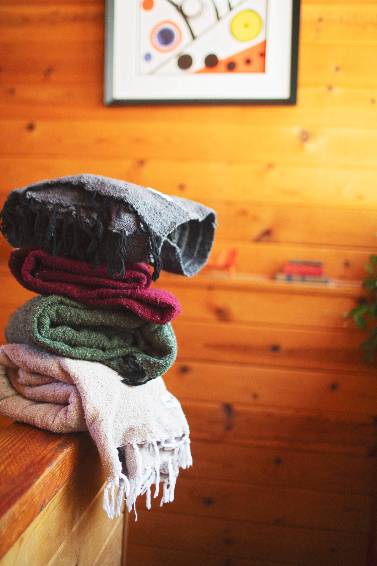 Handwoven Throw Blanket | Greyson | Recycled