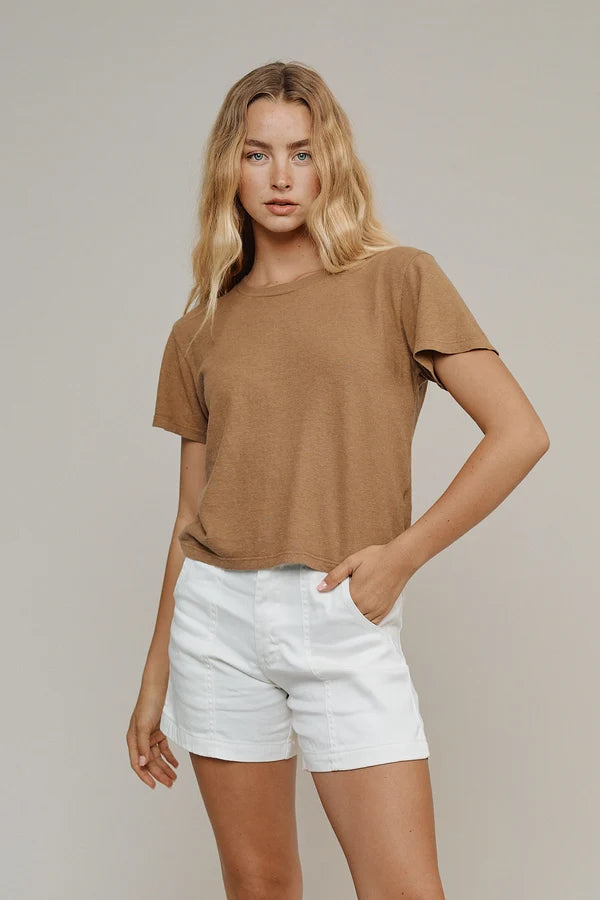 Cropped Lorel Tee