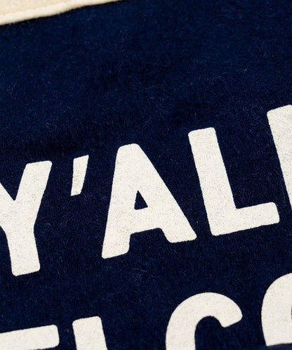 All Y'all Are Welcome Camp Flag • Tate Farms x Oxford Pennant