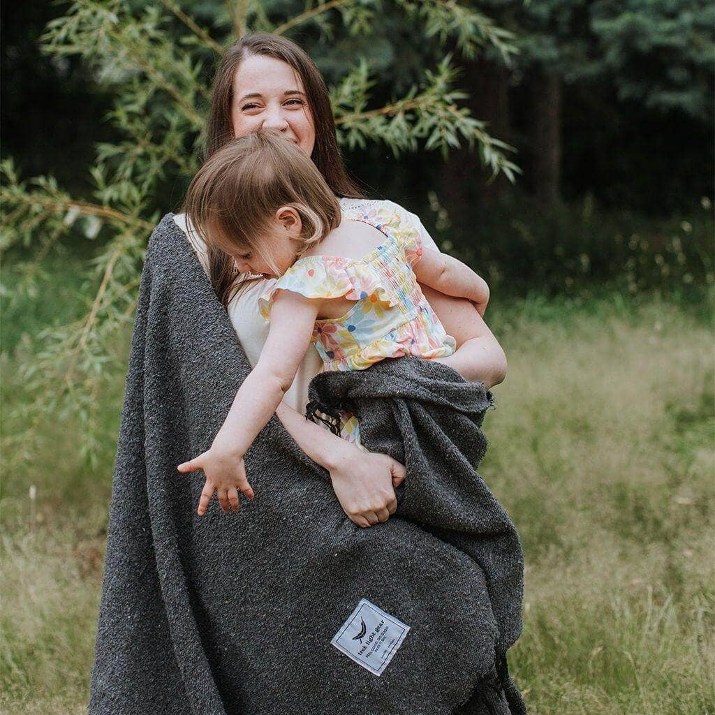 Handwoven Throw Blanket | Greyson | Recycled