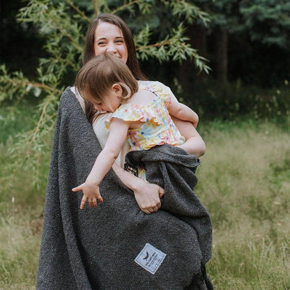 Handwoven Throw Blanket | Greyson | Recycled