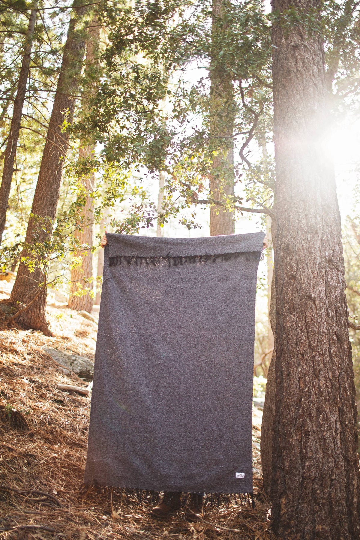 Handwoven Throw Blanket | Greyson | Recycled