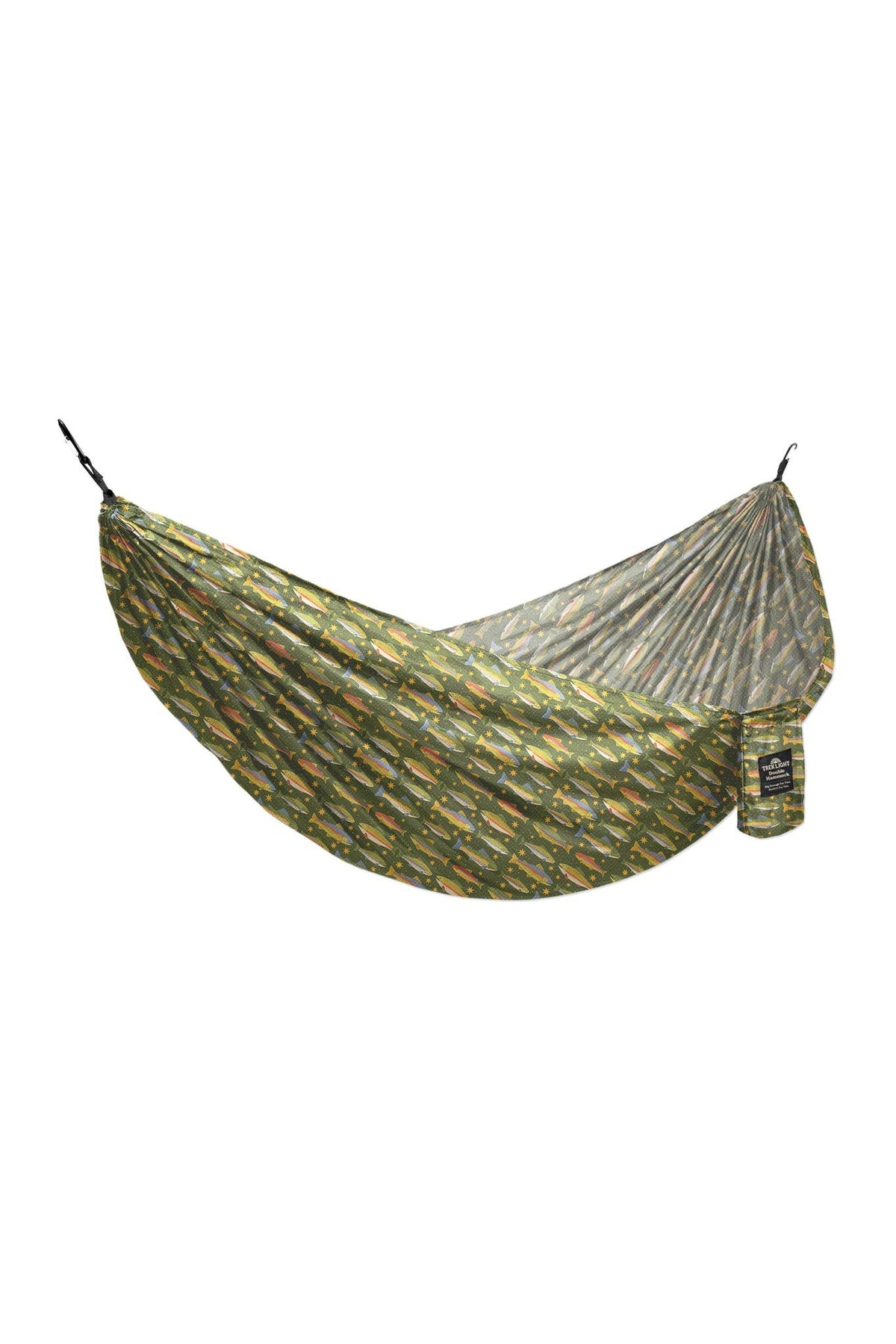 Double Hammock | Trout Print | Hanging Kit Sold Separate