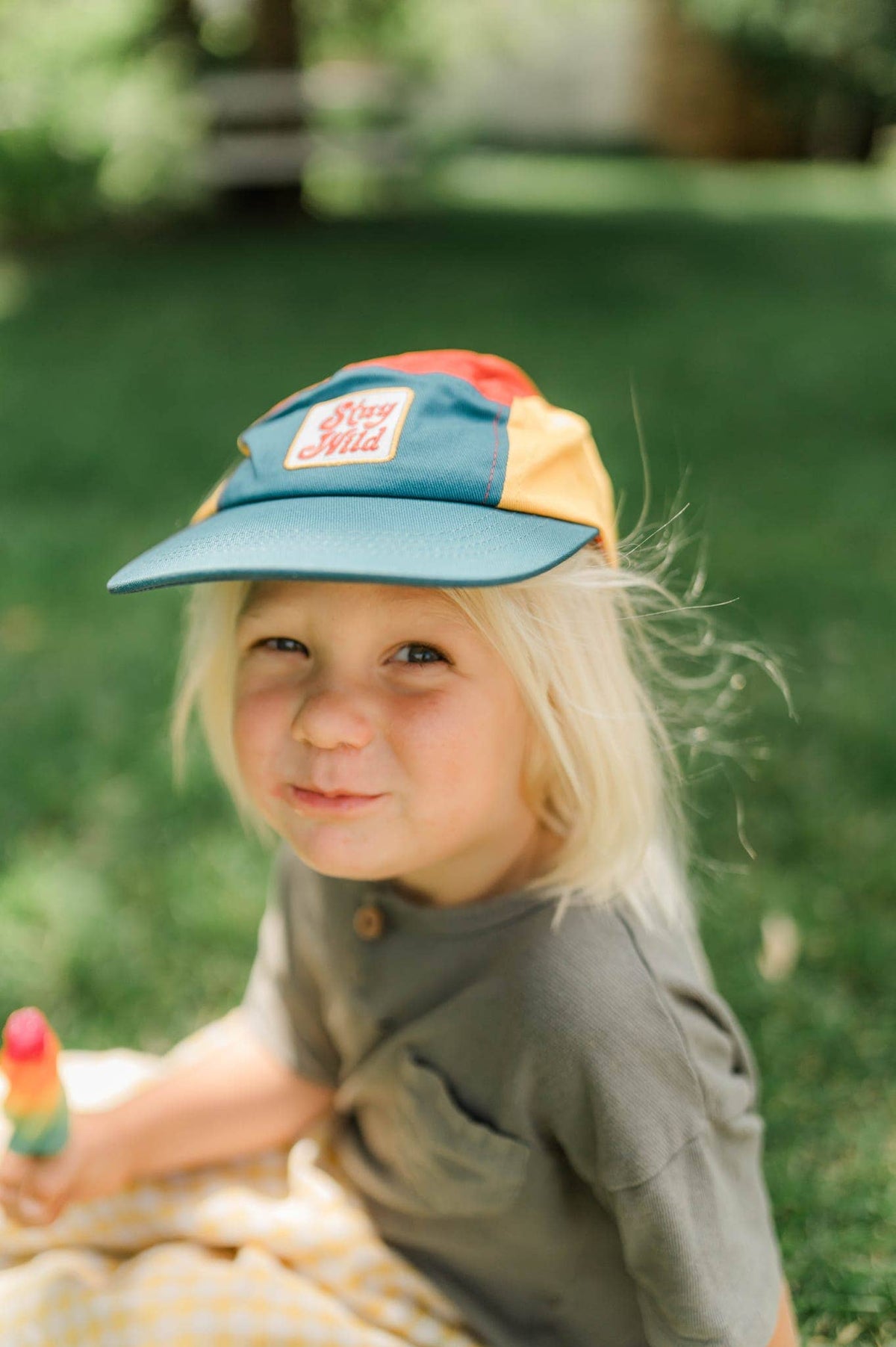Baby/Toddler & Youth Five-Panel Camp Hat | Stay Wild