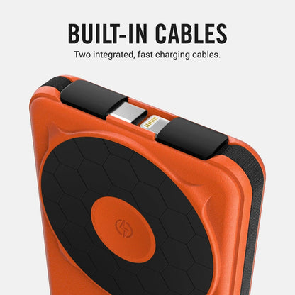 Ridge Power Bank - 10k mAh - Basecamp Orange