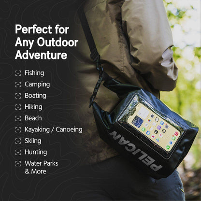 Pelican Marine Waterproof 5L Dry Bag (Stealth Black)