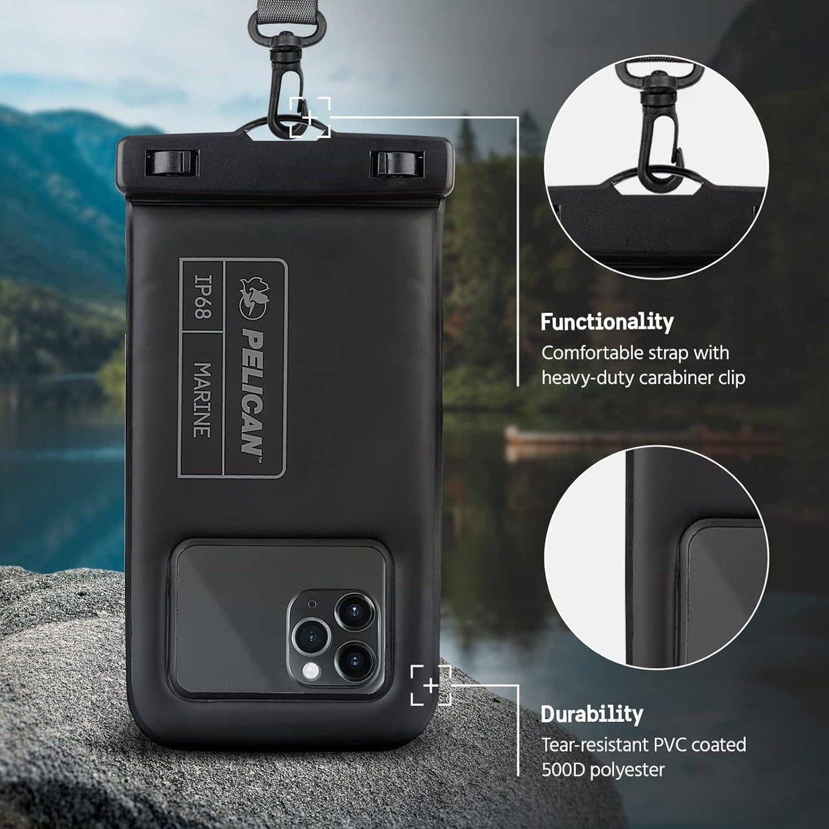 Pelican Marine Waterproof Floating Phone Pouch