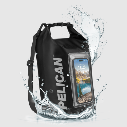 Pelican Marine Waterproof 5L Dry Bag (Stealth Black)
