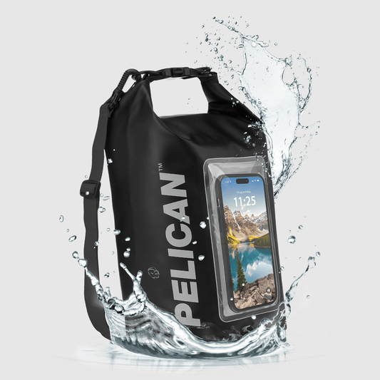 Pelican Marine Waterproof 5L Dry Bag (Stealth Black)
