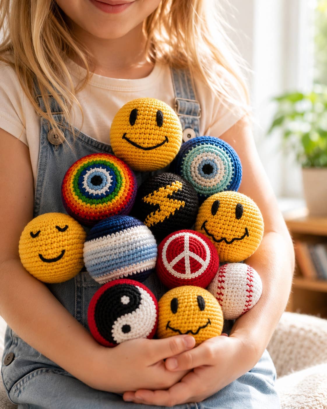 Handmade Crochet Hacky Sack - Assorted Colors