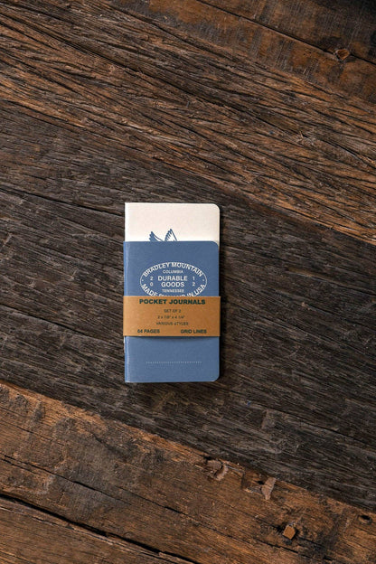 Pocket Journals - Blue - 2-Pack