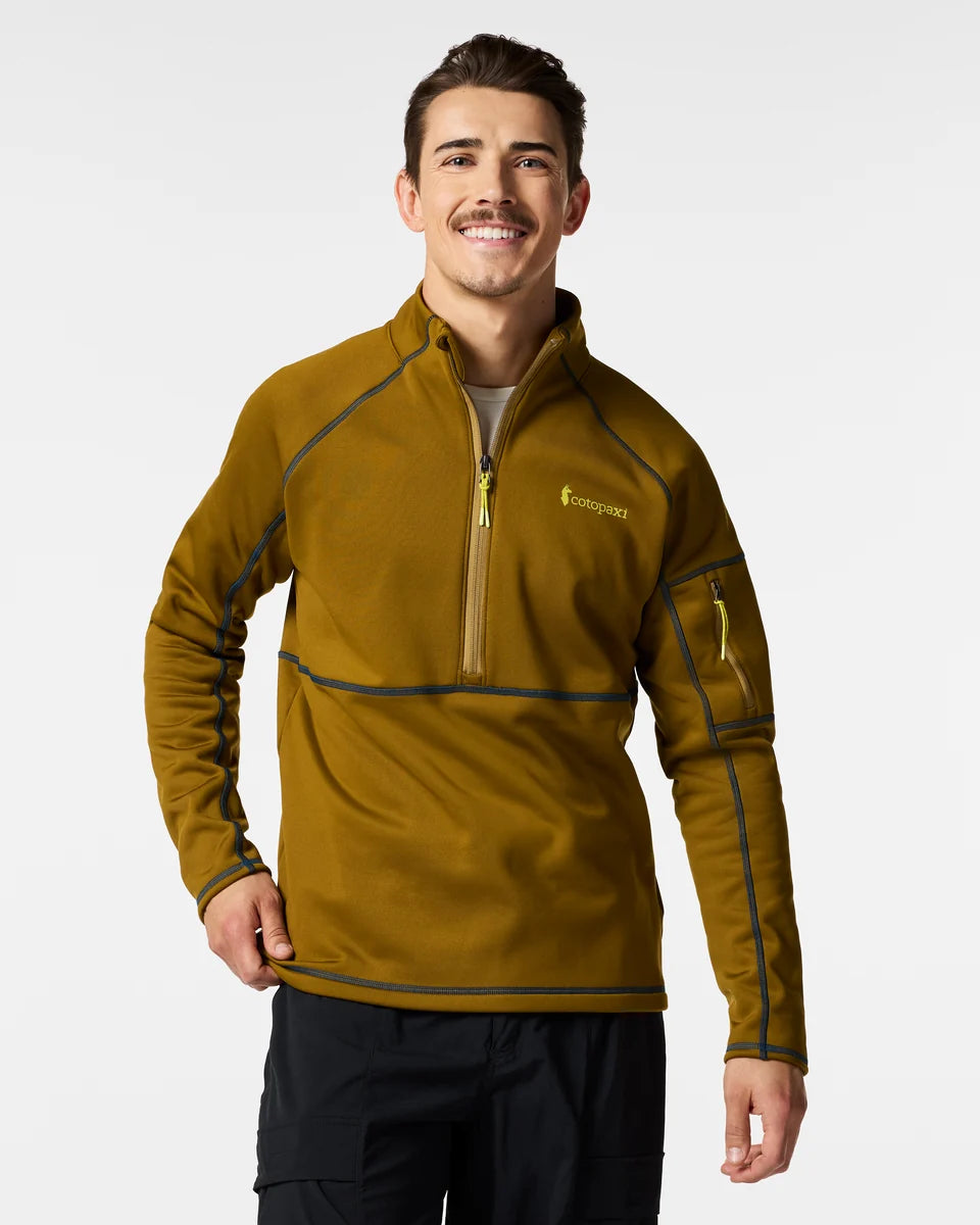 Tempa Fleece Half-Zip Pullover (Men's) - Log Cabin