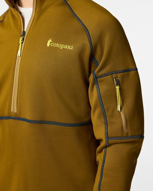 Tempa Fleece Half-Zip Pullover (Men's) - Log Cabin