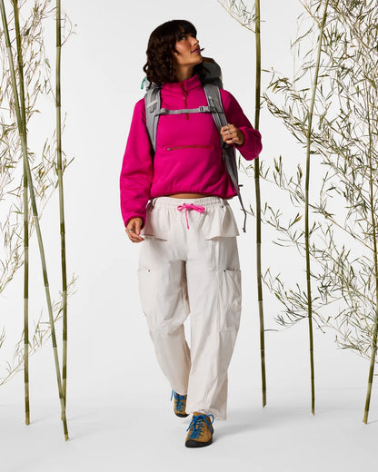 Tempa Fleece Quarter-Zip Pullover (Women's) - Pitaya