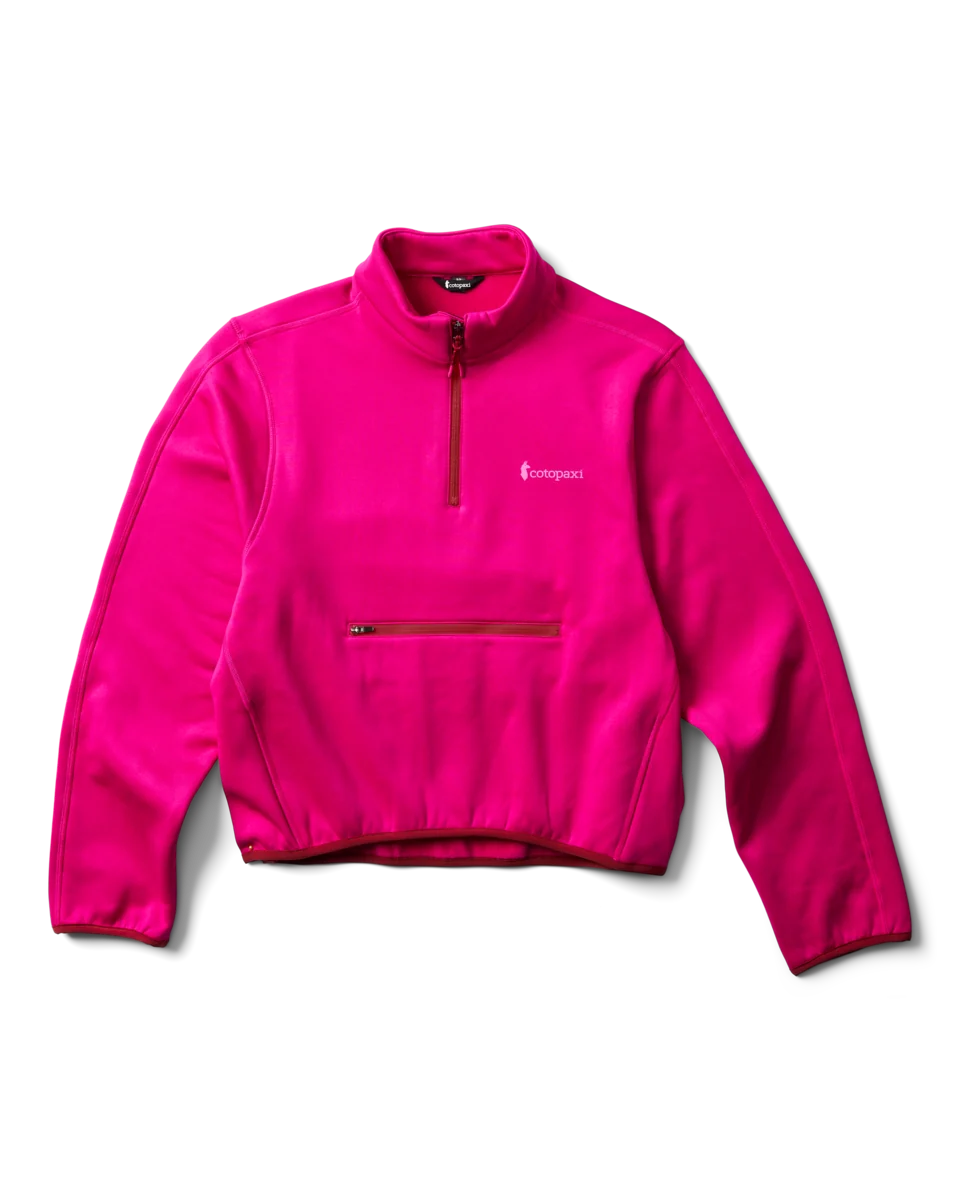 Tempa Fleece Quarter-Zip Pullover (Women's) - Pitaya