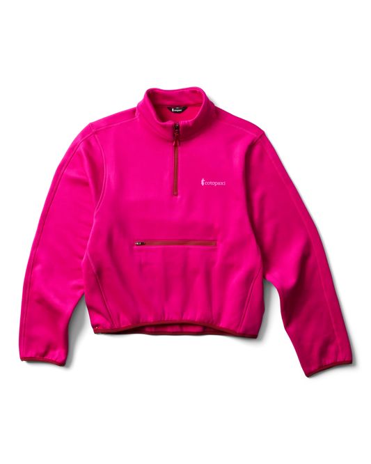 Tempa Fleece Quarter-Zip Pullover (Women's) - Pitaya