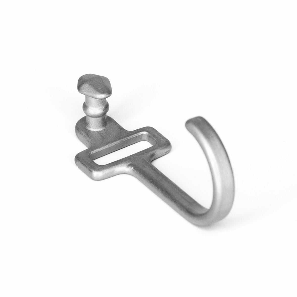 HookStuds™ | MODL, a single metal hook with a stud fastener, shown on a clean white background.